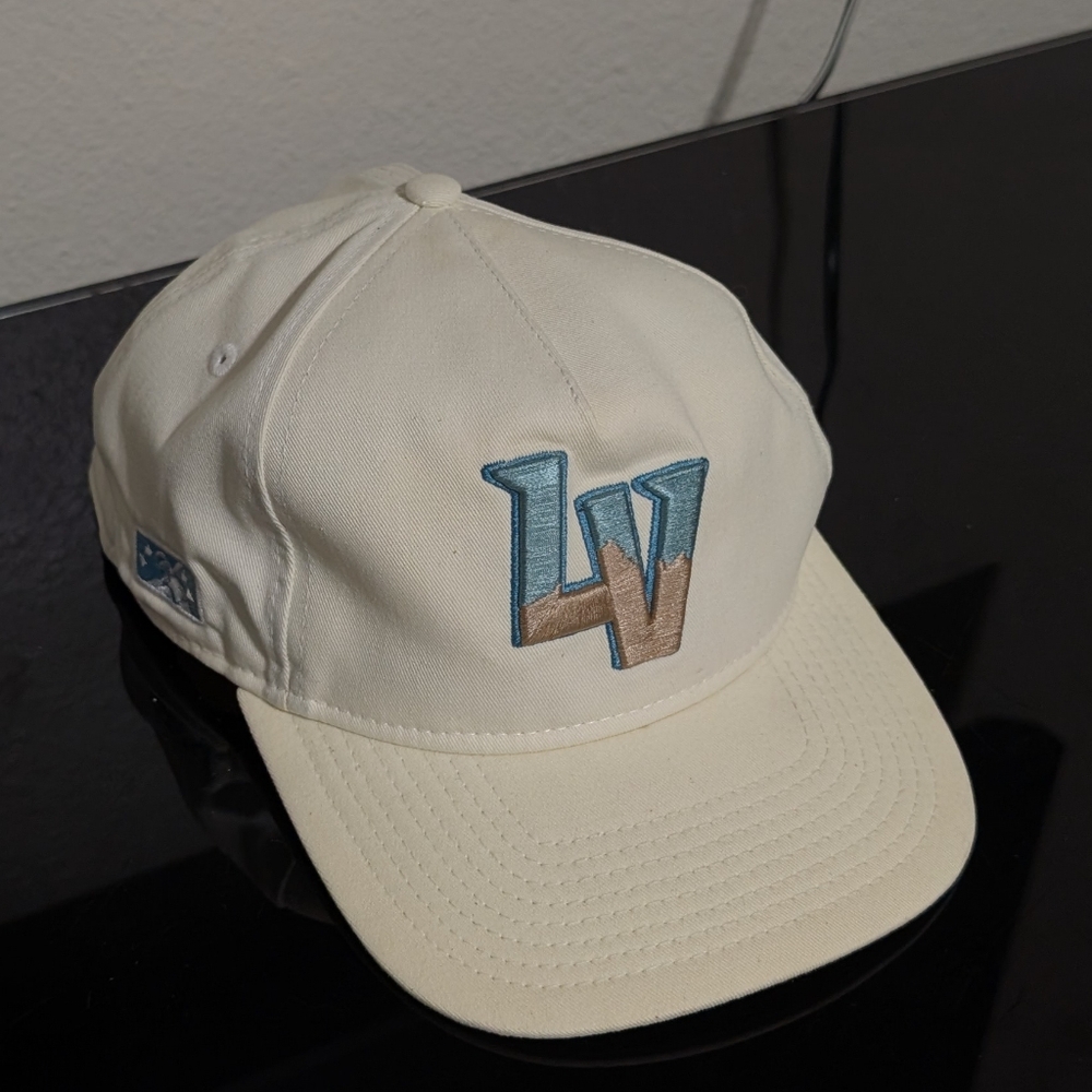 Las Vegas Aviators New Era MILB Cream Embroidery Snapback Hat